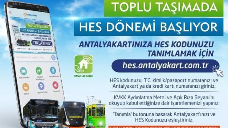 Toplu taşımada HES dönemi başlıyor