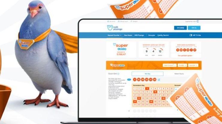Süper Loto çekilişi gerçekleşti 17 Kasım Süper Loto sonuçları Millipiyangoonline.comda Süper Loto bilet sorgulama sonuç ekranı