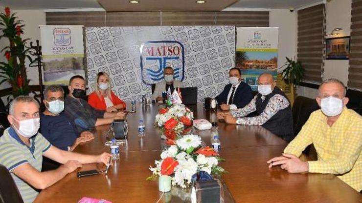 MATSO üyeleriyle online toplantı