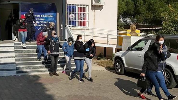 Nazillide fuhuş operasyonu: 11 gözaltı
