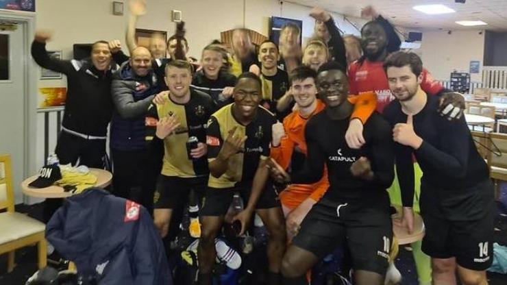8. Lig ekibi Marinein Mourinho sevinci