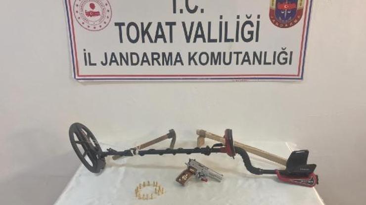 Tokatta Jandarmadan kaçak kazıya suçüstü