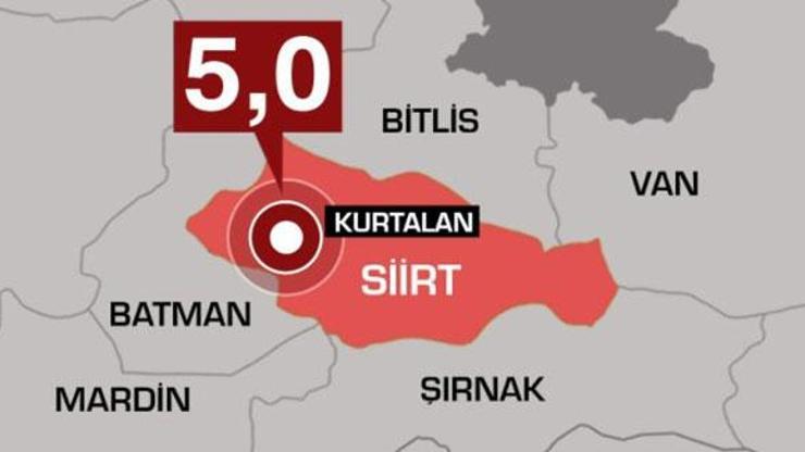 Bakan Kurumdan Siirtteki hasar tespit çalışmalarına ilişkin paylaşım