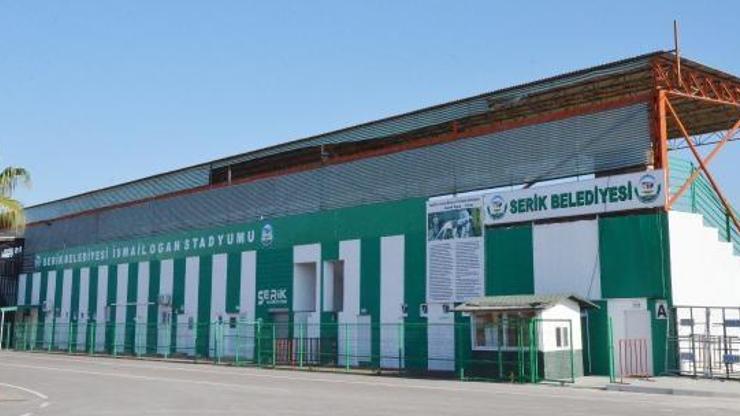 Serik Stadına yeni tribün