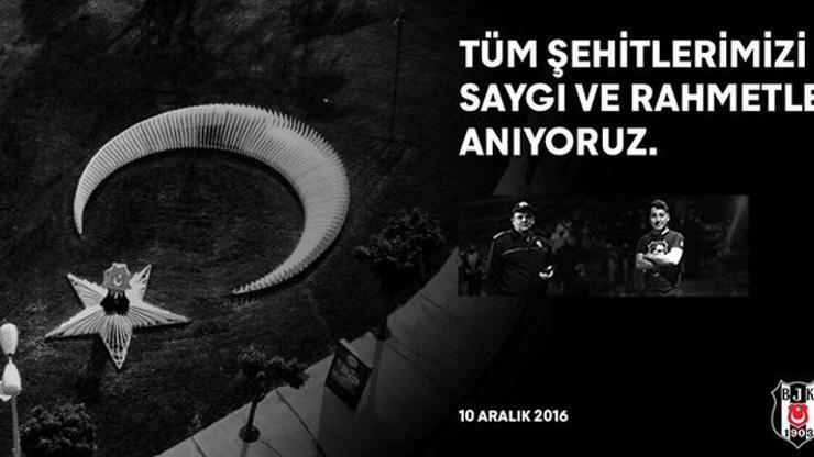 Beşiktaş ve Bursaspor terörü lanetledi