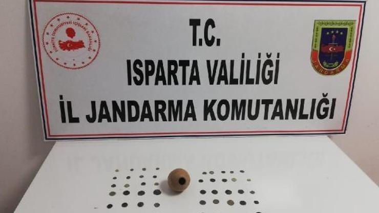 Ispartada tarihi eser operasyonu