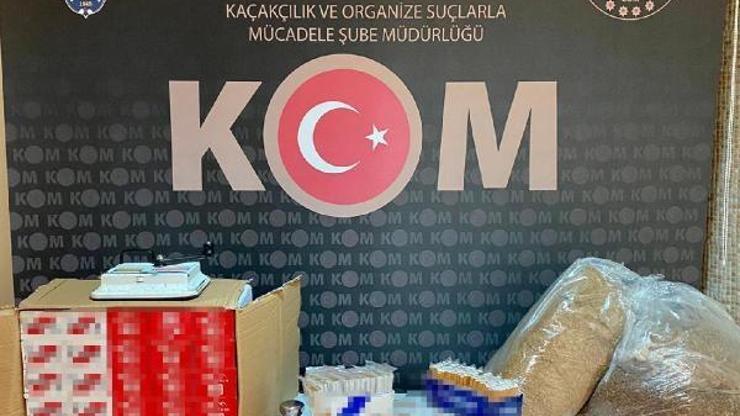 Kırıkkalede 10 kilo kaçak tütün ele geçirildi