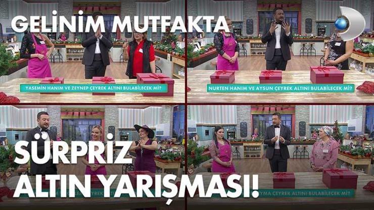 Çeyrek altın hediyeli sürpriz yarışma