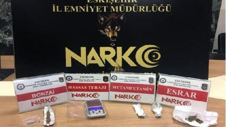 Eskişehirde uyuşturucu operasyonu: 4 gözaltı
