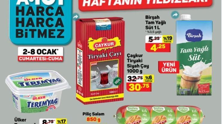 2-8 Ocak A101 aktüel ürünler kataloğu 2021 Bu hafta A101’de neler var A101 bugün kaça kadar açık