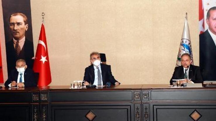 Talasta maden işletmecileriyle toplantı
