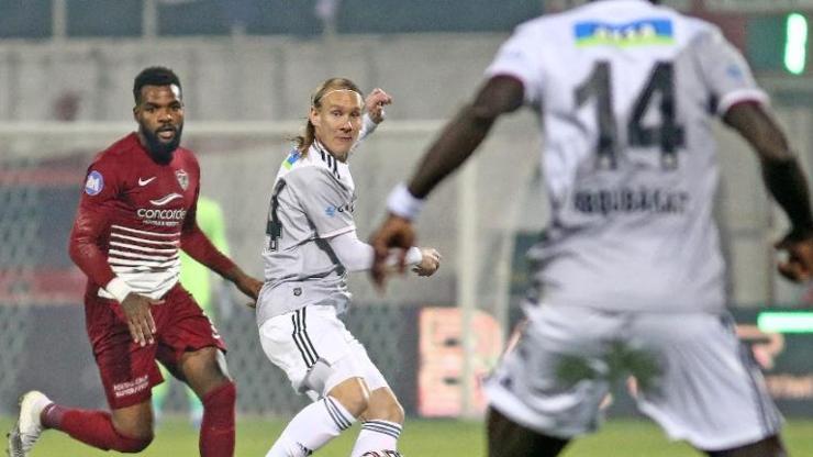 Lider Beşiktaş Hatayda puan bıraktı