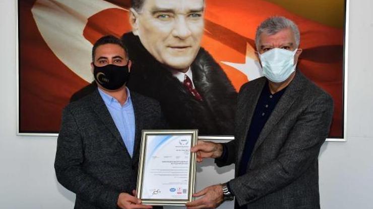 Narlıdere Belediyesine ISO sertifikası