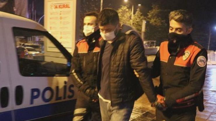 Hırsızlık şüphelisini bina sakinleri yakaladı