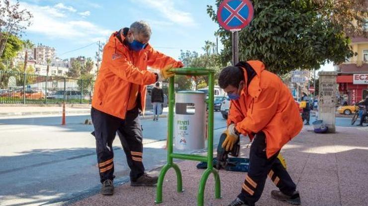 Kaldırımdaki engeller kalkıyor