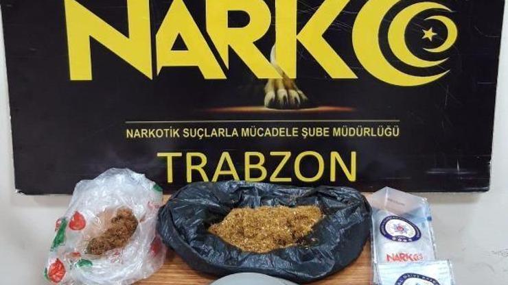 Trabzon’da uyuşturucu operasyonu