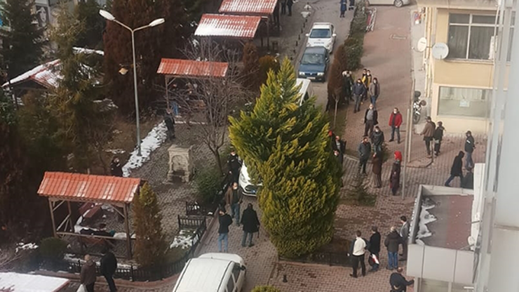 İki aile arasındaki taşlı sopalı kavga