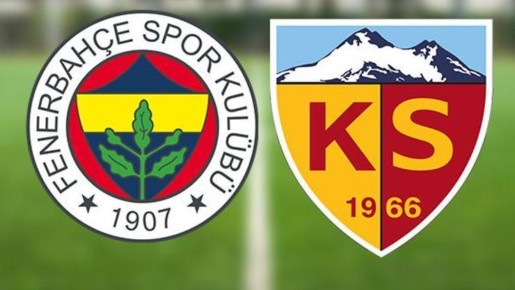 Mesut Özil ve Szalai oynayacak mı FB Kayseri maçı ne zaman, saat kaçta (Fenerbahçe Kayserispor)