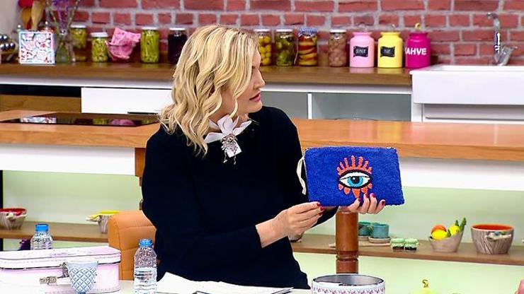 Punch nakışlı clutch çanta yapımı