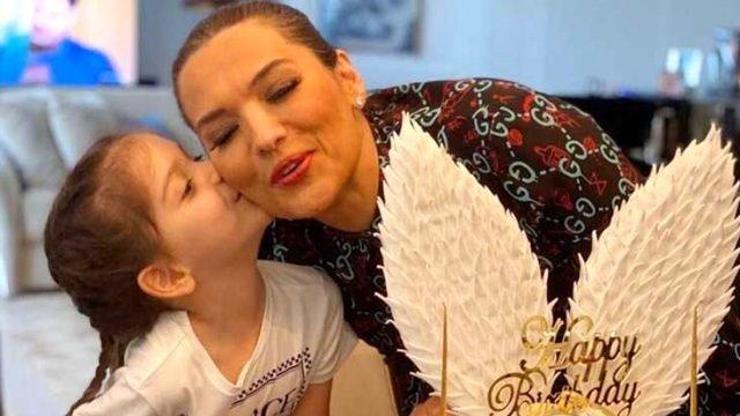 Demet Akalından kızı Hira adına doğum günü hediyesi