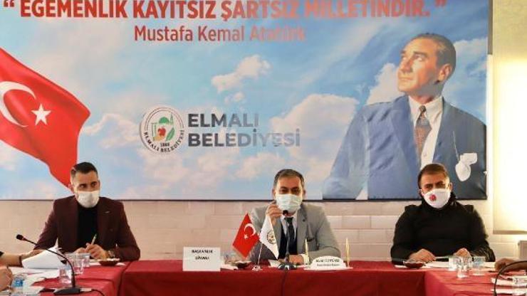 Elmalı Belediyesinde şubat meclisi