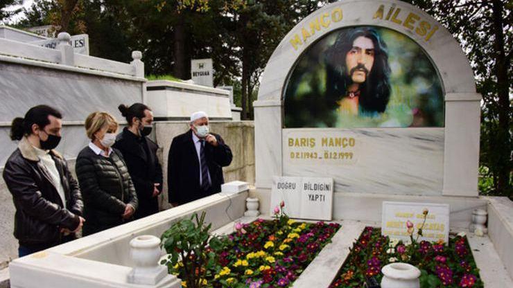 Barış Manço mezarı başında anıldı