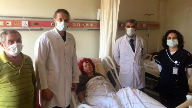 Alman kadın, Kumlucada sağlığına kavuştu