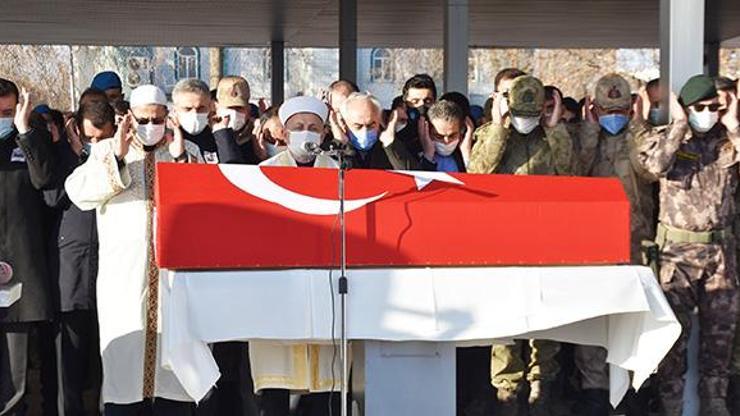 Şehit Astsubay Başçavuş Semih Özbey, Malatyada son yolculuğuna uğurlandı