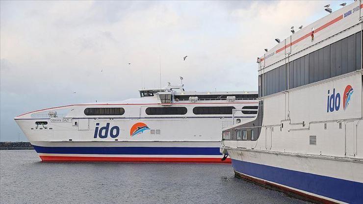 İDO ve Şehir Hatlarının bazı seferleri iptal edildi