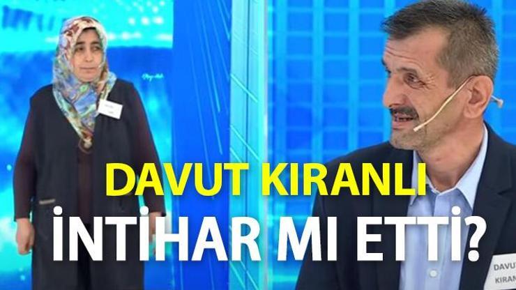 Davut Kıranlı intihar mı etti, öldü mü Müge Anlıdan canlı yayında Davut Kıranlı açıklaması