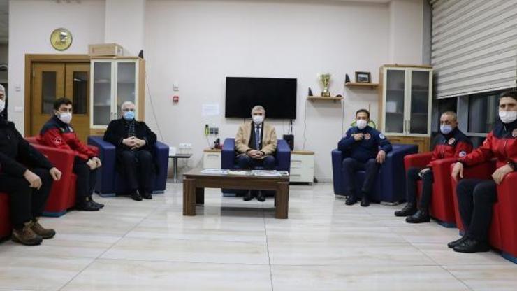Başkan Yüce, görev başındaki personellerin kandilini kutladı