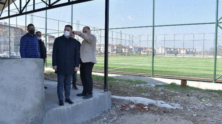 Biga Belediye Başkanı Erdoğan, projeleri inceledi