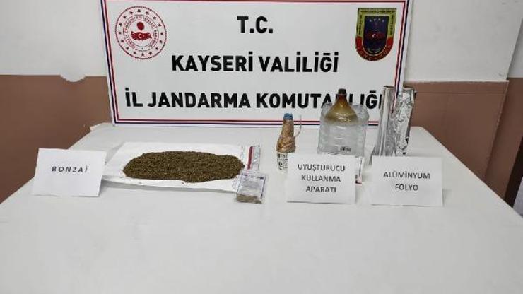 Kayseri’de uyuşturucuya 1 gözaltı