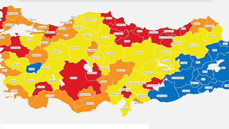 Prof. Dr. Şener: Sarı ve turuncu renkli illere dikkat
