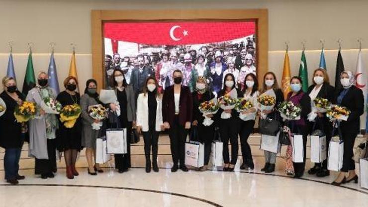 Büyükşehir Belediyesi kadın muhtarları ağırladı