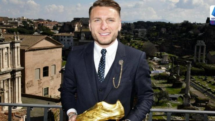 Ciro Immobile Altın Ayakkabı ödülünü aldı