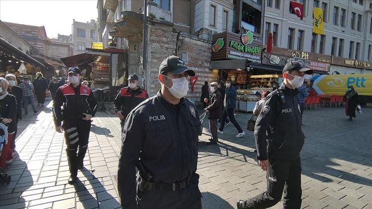 81 ilde yapılan koronavirüs denetiminde 2 bin 71 iş yeri ve kişiye idari işlem uygulandı