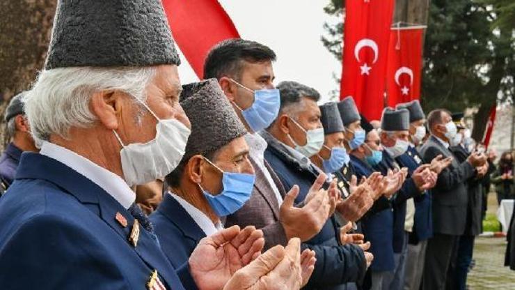 Mustafakemalpaşada Çanakkale Zaferi’nin 106. yılı kutlandı