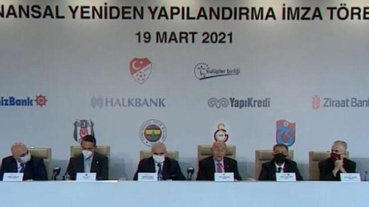 Son dakika... 4 büyükler ile Bankalar Birliği yapılandırma anlaşması imzaladı