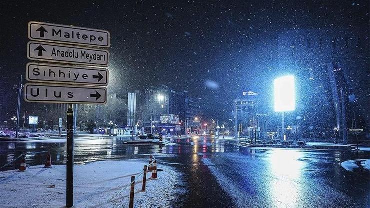 Meteorolojiden Ankara için son dakika kar uyarısı