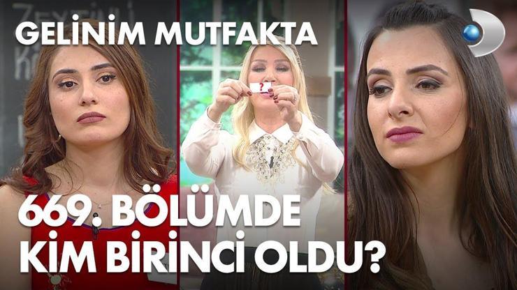 Gelinim Mutfakta 669. Bölümde gün birincisi kim oldu 25 Mart 2021