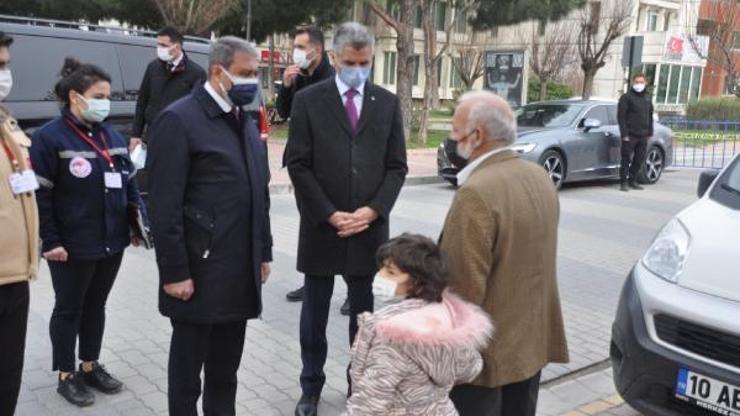 Balıkesir Valisi Şıldak, Gönen’de ziyaretlerde bulundu