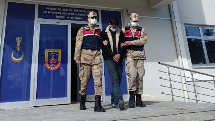 Vücuduna sararak kablo çalan şüpheli tutuklandı