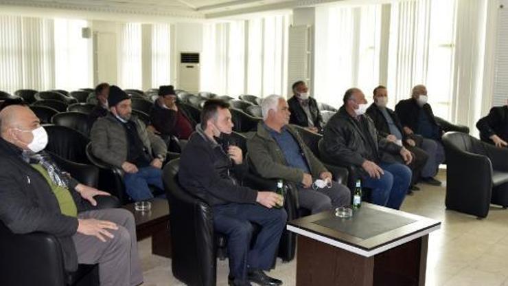 Muhtarlar Başkan Atlıyı ziyaret etti