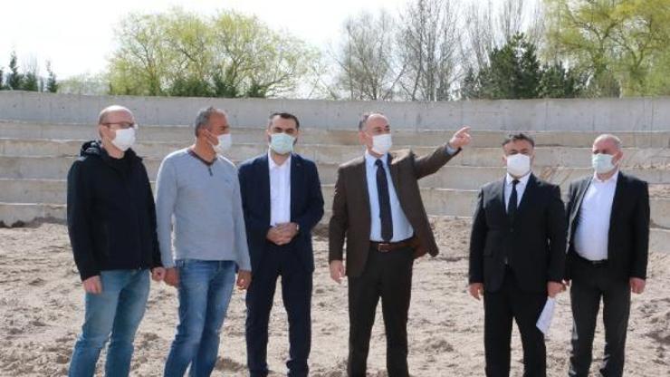 Kırıkkalede Millet Bahçesi inşaatı sürüyor