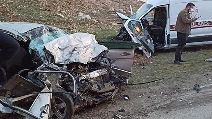 Kahramanmaraşta feci kaza: 3 ölü, 3 yaralı
