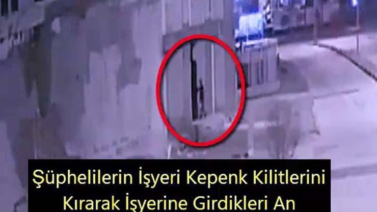 Kameradan belirlenen 3 hırsızlık şüphelisi tutuklandı