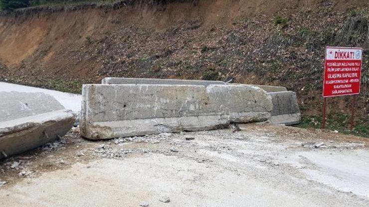 Yedigöller yolu, iklim koşulları nedeniyle aylardır trafiğe kapalı