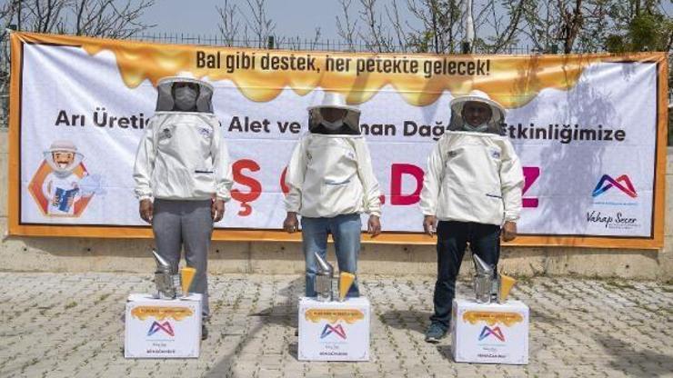 Mersin’de 708 arı yetiştiricisine ‘bal’ gibi destek
