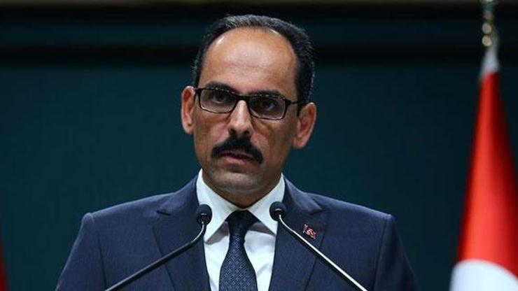 Cumhurbaşkanlığı Sözcüsü Kalından ABD Başkanı Bidenın 1915 olaylarını soykırım olarak tanımlamasına tepki